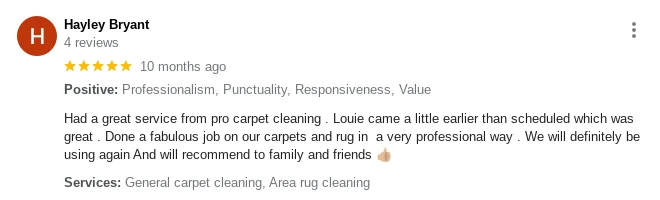Carpet Cleaners In fleet carpet cleaning after Review 4